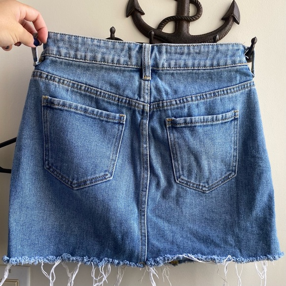 Pacsun jean skirt size 24 - Picture 3 of 3